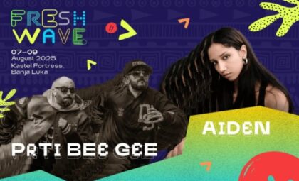 “Freshwave 2025” najavljuje nova imena: Aiden i “Prti Bee Gee” stižu na banjalučki Kastel