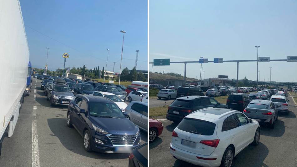 Kolaps na ulazu u Grčku: Počele velike gužve, kilometarske kolone na granici