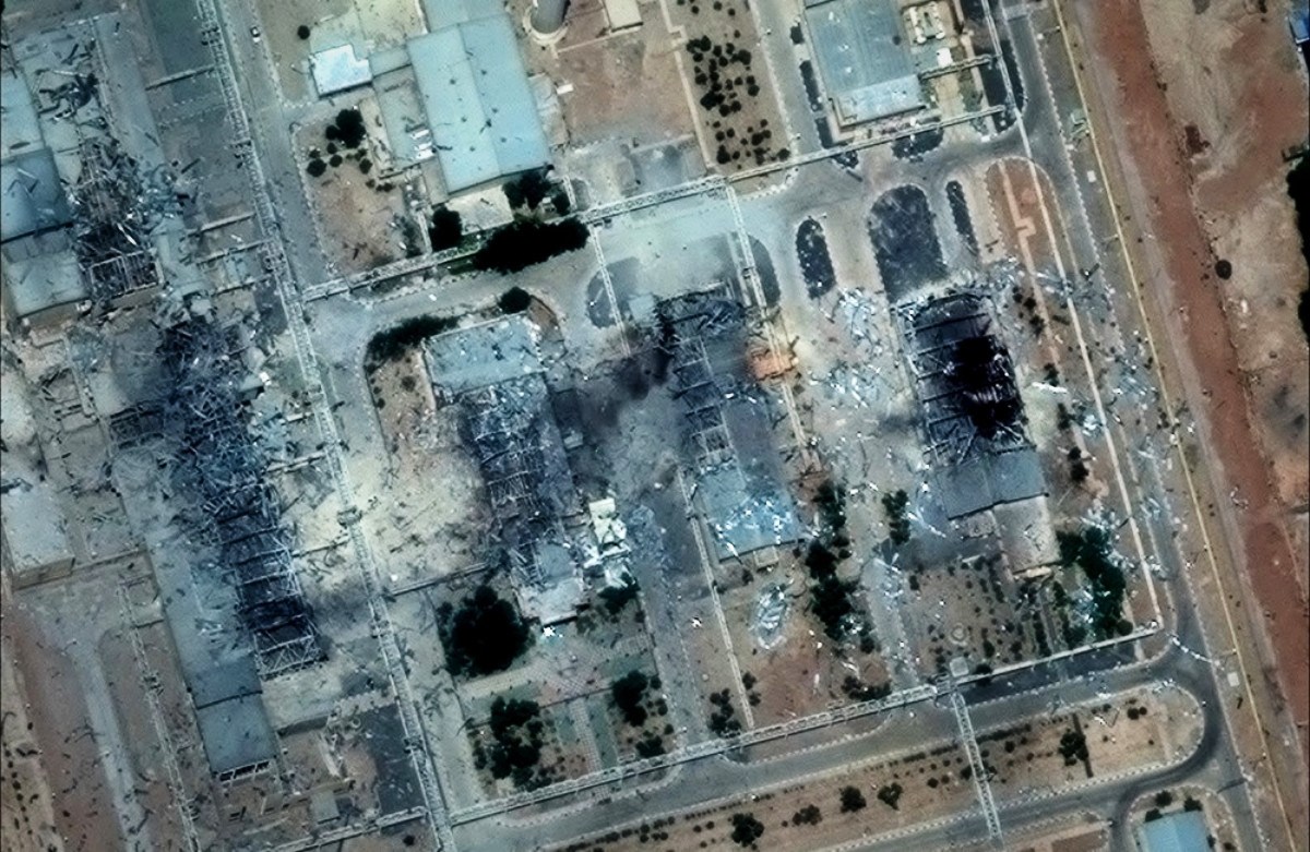 Objavljeni novi satelitski snimci: Prikazana oštećenja na iranskim nuklearnim postrojenjima FOTO