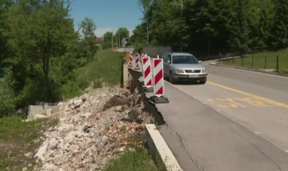 Klizište ugrožava bezbjednost: Mještani Priječana podnijeli krivičnu prijavu