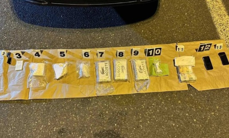 Bogat “ulov”: Pred tužiocem Dobojlija kod kojeg je u autu pronađeno 4,5 kg kokaina