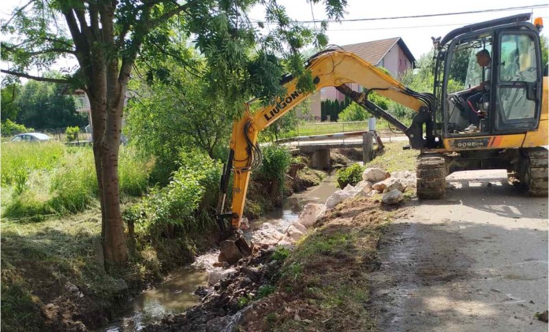 Smanjiti rizik od poplava: Uređenje više vodotokova na području Banjaluke