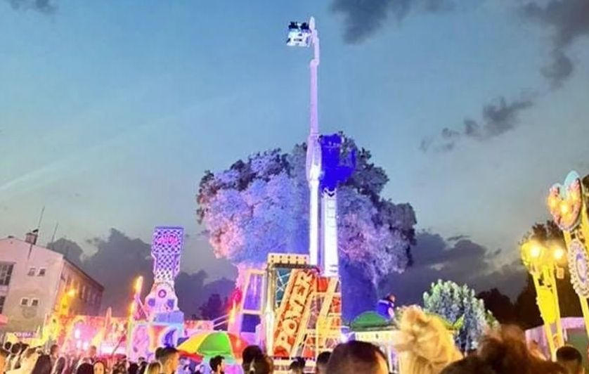 Drama u luna parku u Inđiji: Ženska osoba teško povrijeđena, pala sa visine od 5 metara