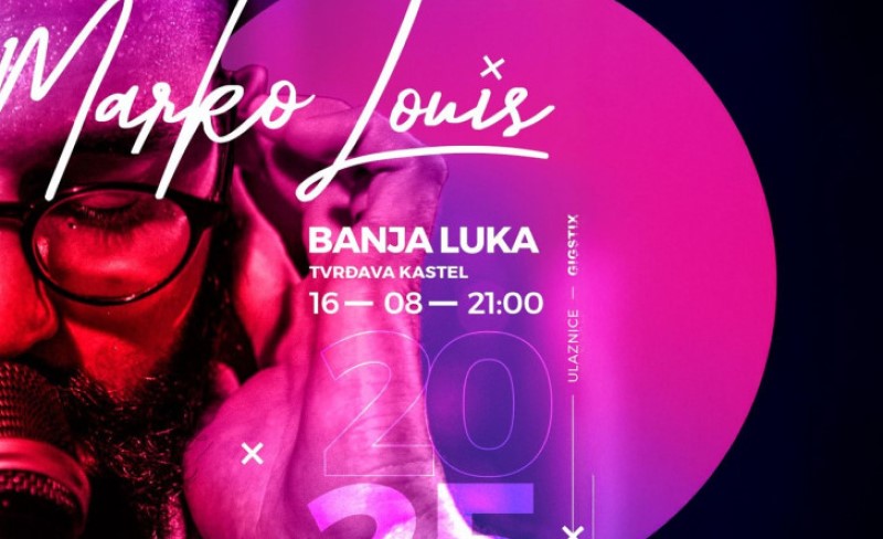 Banjaluku očekuje spektakl: Marko Luis najavljuje veliki koncert na tvrđavi Kastel