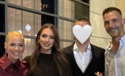 Nataša Bekvalac i Danilo Ikodinović na maturi kćerke Hane: Mi smo stalno zajedno FOTO