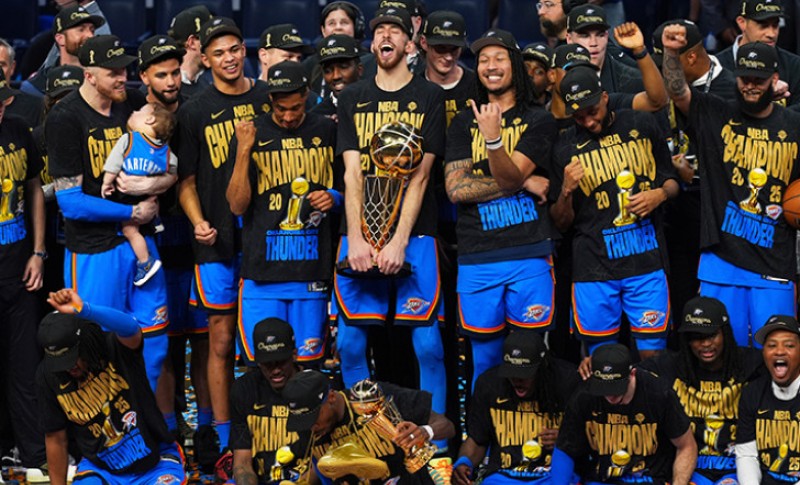 Oklahoma prvi put šampion NBA lige: Prsten dobio i srpski košarkaš VIDEO