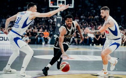 Crno-bijeli na korak do titule ABA lige: Partizan slavio protiv Budućnosti u Areni