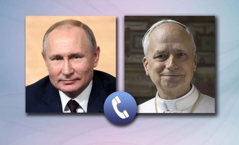 Prvi telefonski poziv nakon izbora: Putin i papa Lav razgovarali o Ukrajini