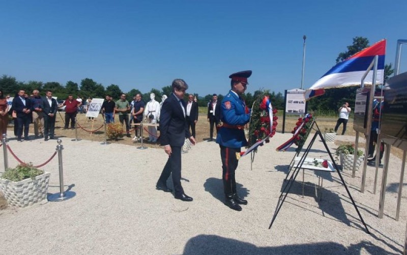 Rod Blagojević u Boljaniću: Položio vijenac srpskim junacima misije “Halijard”