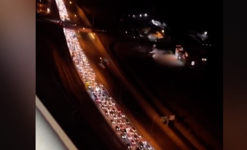 Kilometarske kolone! Zavladao saobraćajni kolaps na izlazu iz Teherana VIDEO