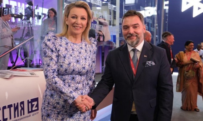 Košarac se susreo sa Zaharovom: Prenio zahvalnost Rusiji za pomoć i podršku