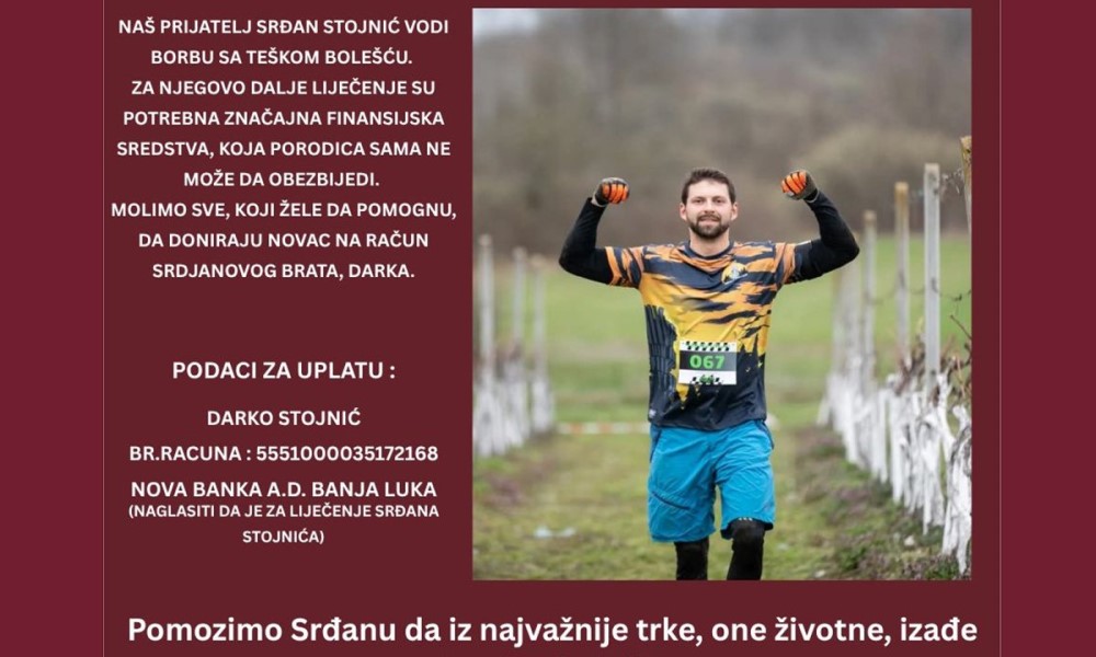 Banjaluka hoda za Srđana: Humanitarna šetnja za pomoć u borbi protiv karcinoma FOTO