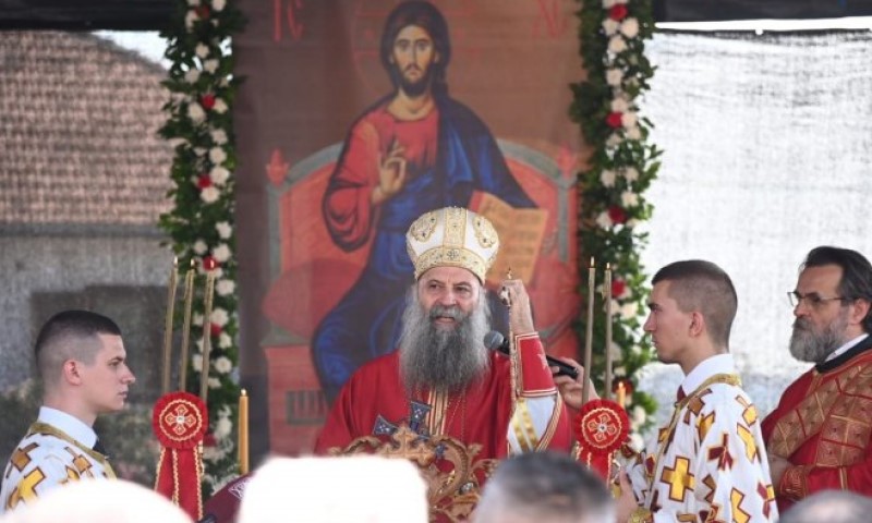 Patrijarh Porfirije u Bratuncu: Vjera treba da bude osnov našeg života FOTO