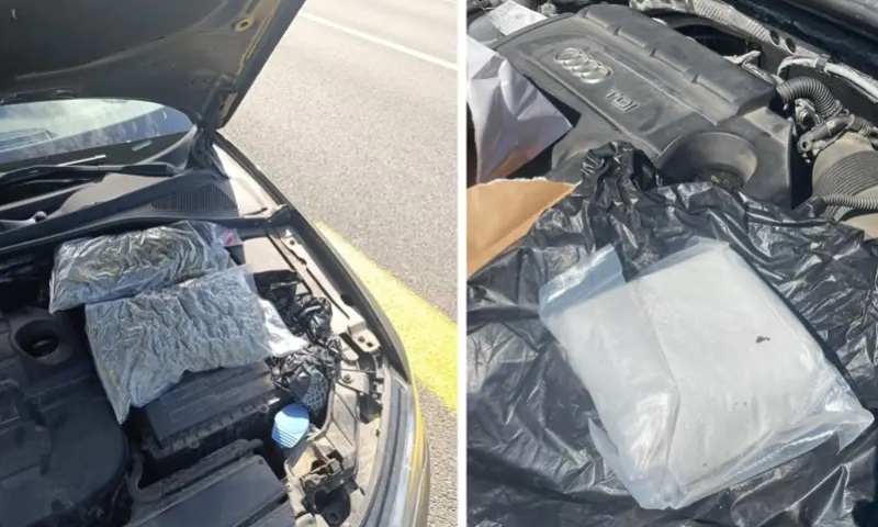 Ulov banjalučke policije: Kod vozača u “audiju” pronađena dva kilograma droge