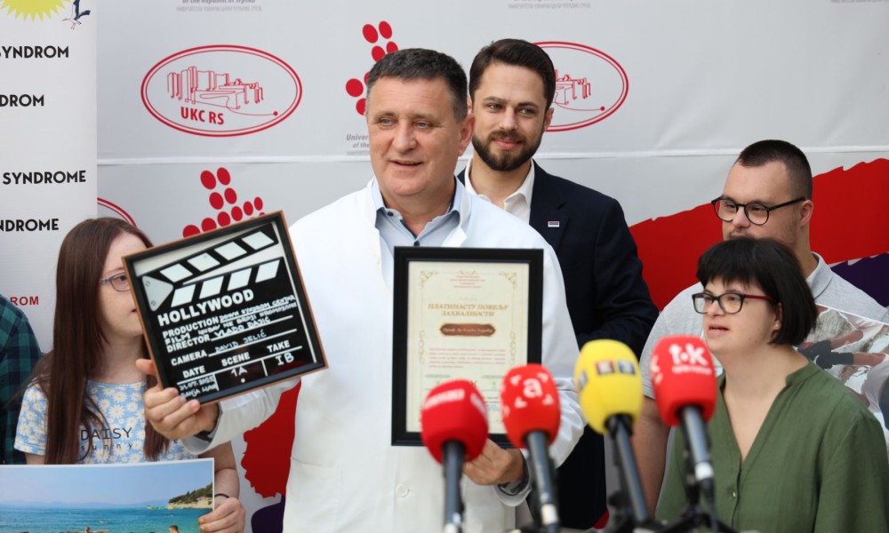 Održana konferencija Daun sindrom centra: Đajiću uručena povelja zahvalnosti