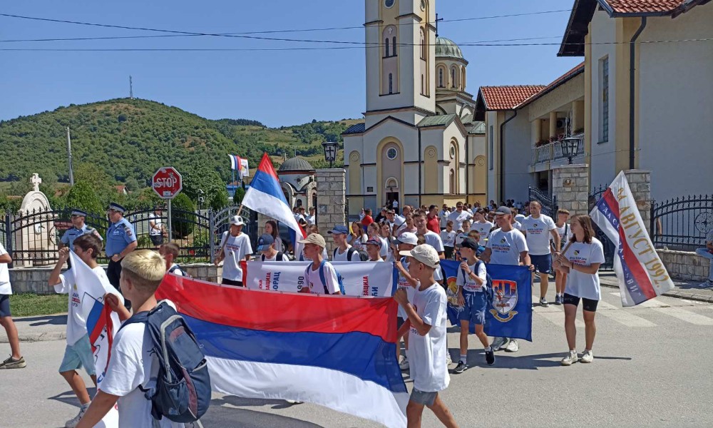 Tradicionalni marš na Ilinjaču: Počela manifestacija “4. avgust – Da se ne zaboravi”