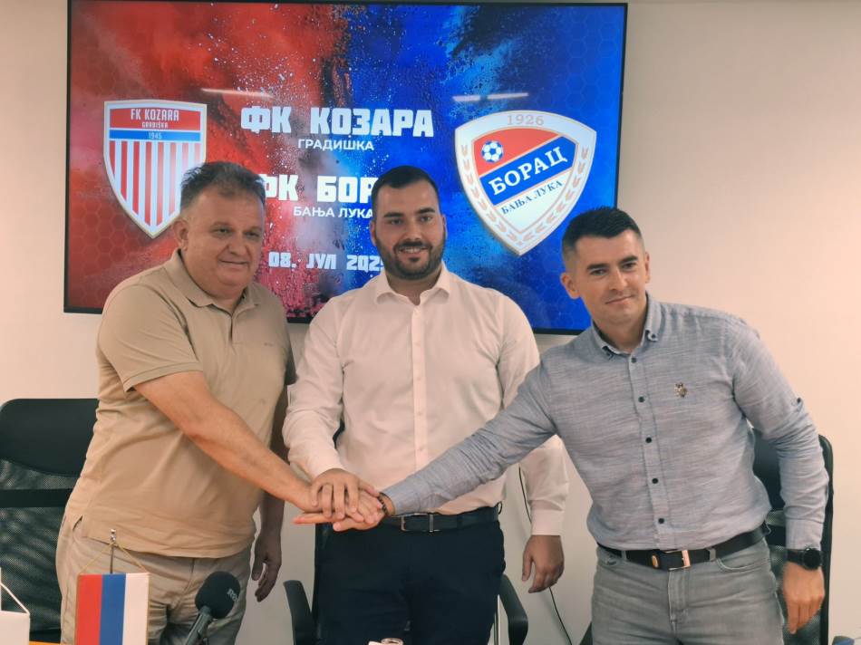 Borac i Kozara potpisali Sporazum o saradnji: “Odnosi postojali i ranije, sada ih produbljujemo!”