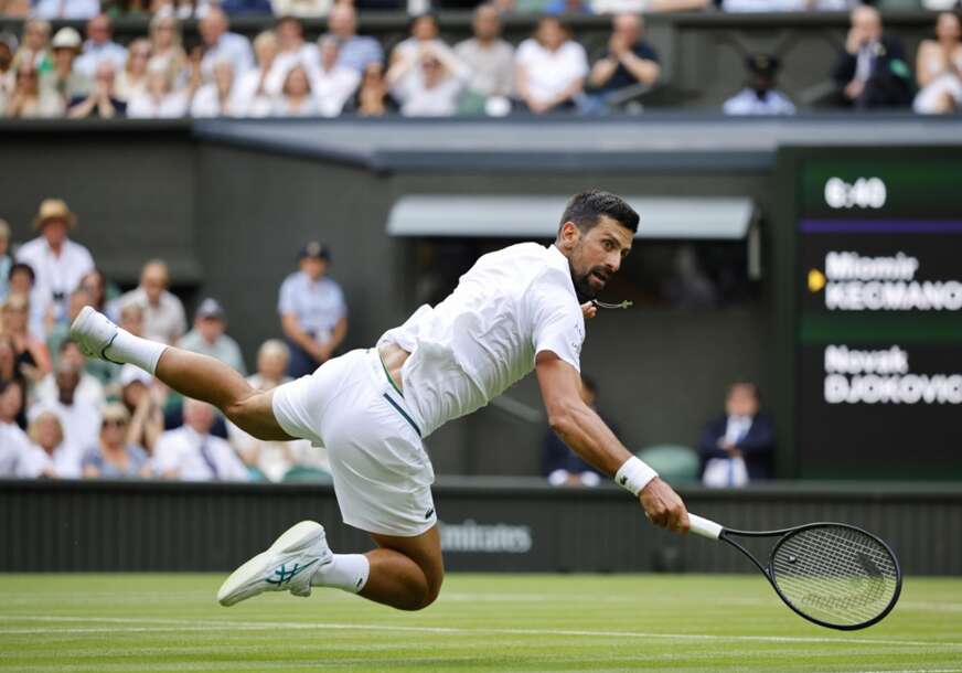 Pao novi rekord: Novak Đoković nastavio da piše istoriju bijelog sporta FOTO