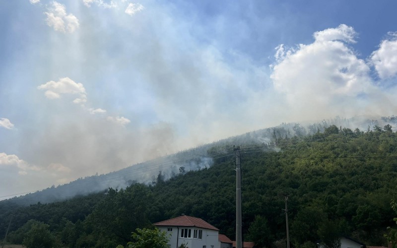Pod kontrolom požar u mjestu Јasen: “Situacija je trenutno mirna”