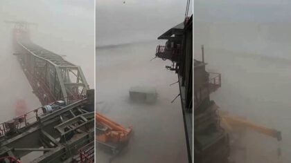 Pao kran u Beogradu: Zastrašujući snimci superćelijske oluje VIDEO