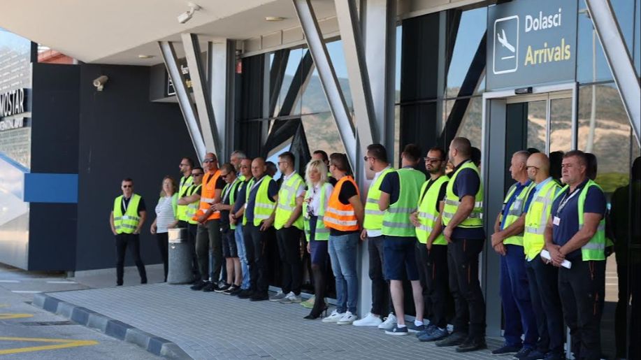 Radnici Aerodroma Mostar prijete: Ako nam ne povećaju plate, nijedan civilni avion neće poletjeti