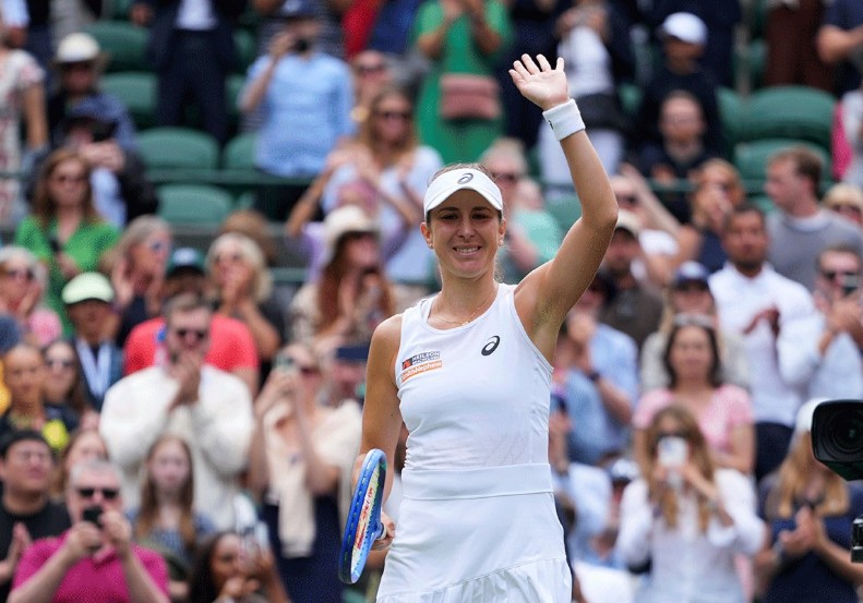 Uspjeh karijere: Belinda Benčić u četvrtfinalu Vimbldona