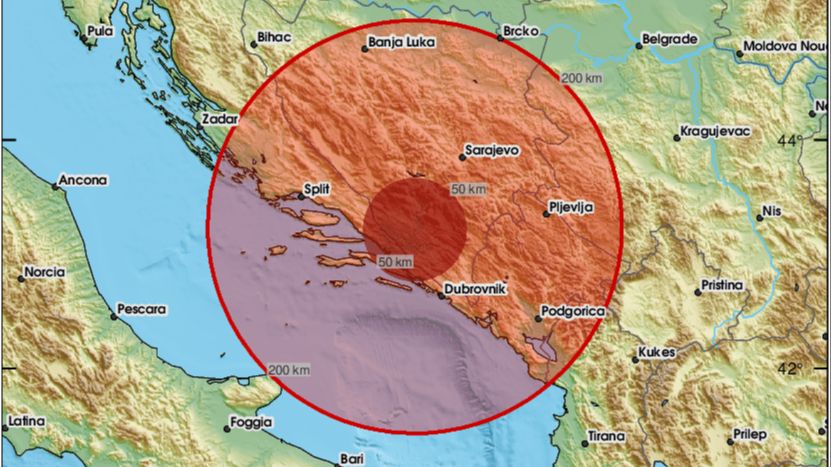 Treslo se tlo: Zemljotres u okolini Glamoča