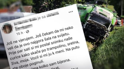 Poruka mame poginule djevojčice slama srce: “Nemaš pojma koliko sam bijesna, slomljena, ne mogu disati”
