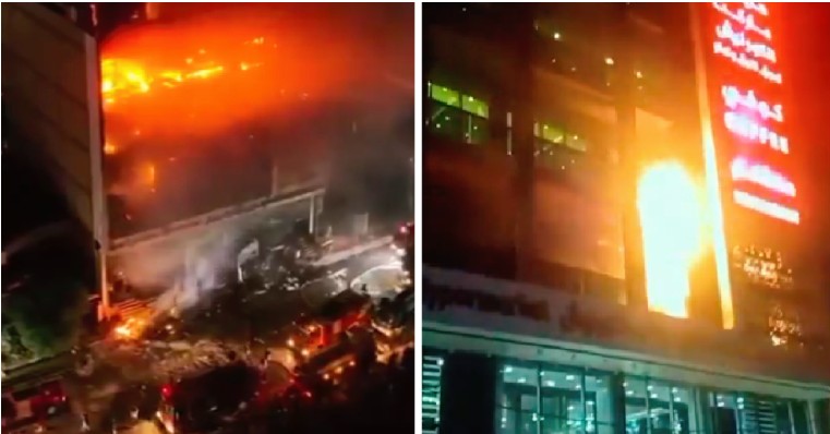 Požar u tržnom centru u Iraku: Najmanje 50 ljudi poginulo VIDEO