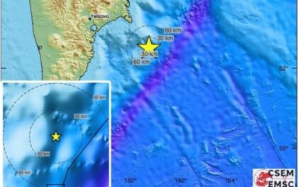 Ponovo se trese u Rusiji: Zemljotres jačine 6,5 stepeni po rihteru na Kamčatki