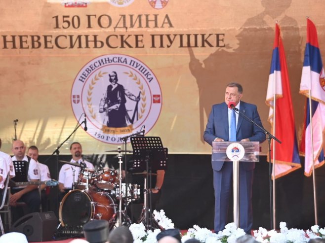 Dodik poručio: Slavni Nevesinjci postavili Nevesinje kao temelj istorije srpskog naroda VIDEO