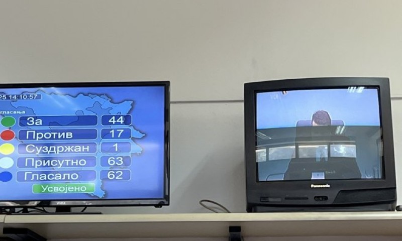 Na Stevandićev prijedlog: Vukanović udaljen do okončanja sjednice Narodne skupštine