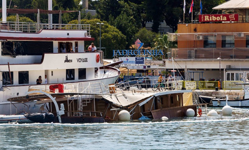 Stravični prizori! Pogledajte kako je nastala “oluja svih oluja” koja je poharala Jadran VIDEO