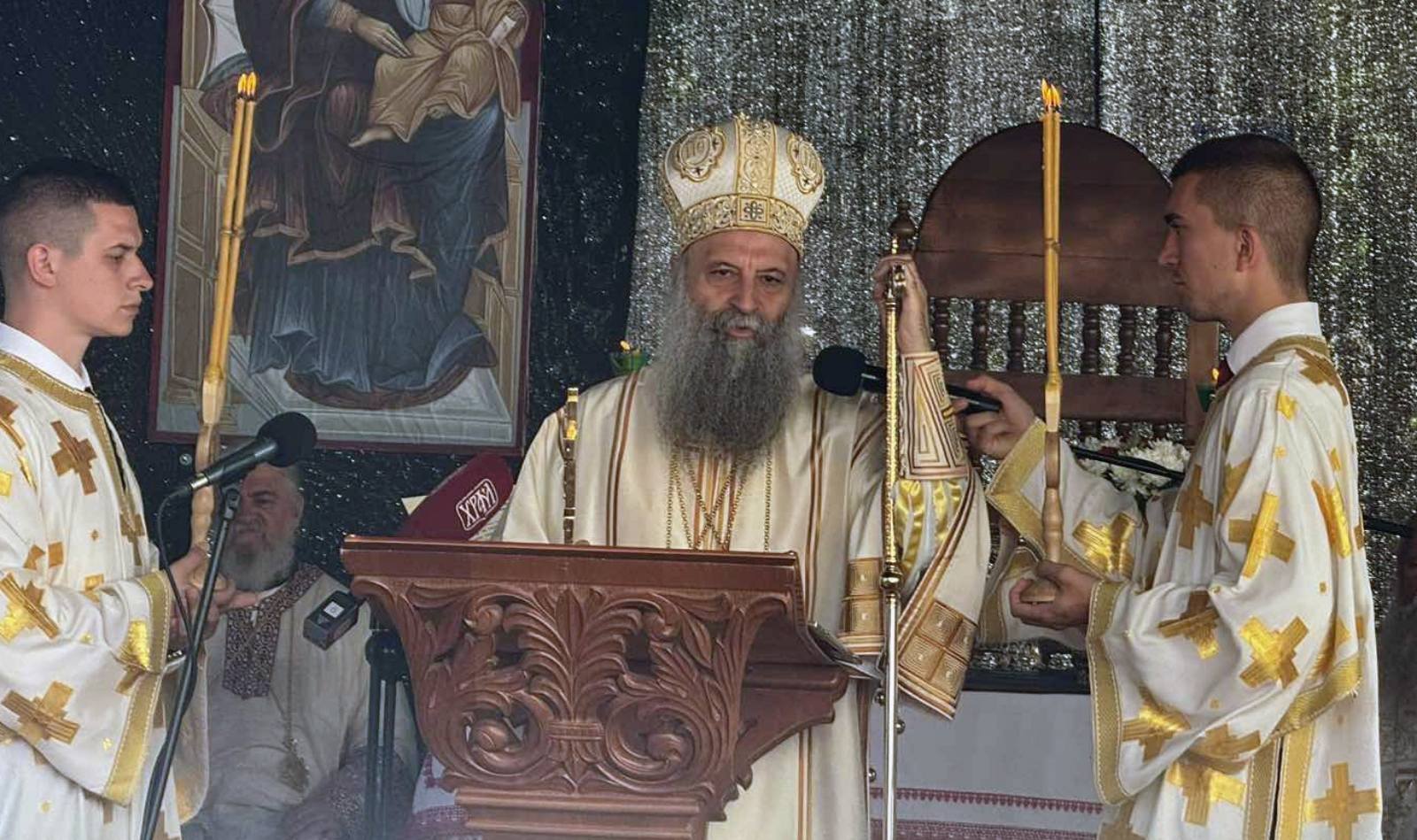 Patrijarh Porfirije u Nevesinju: Srpski narod da čuva pravoslavnu vjeru i živi sa njom