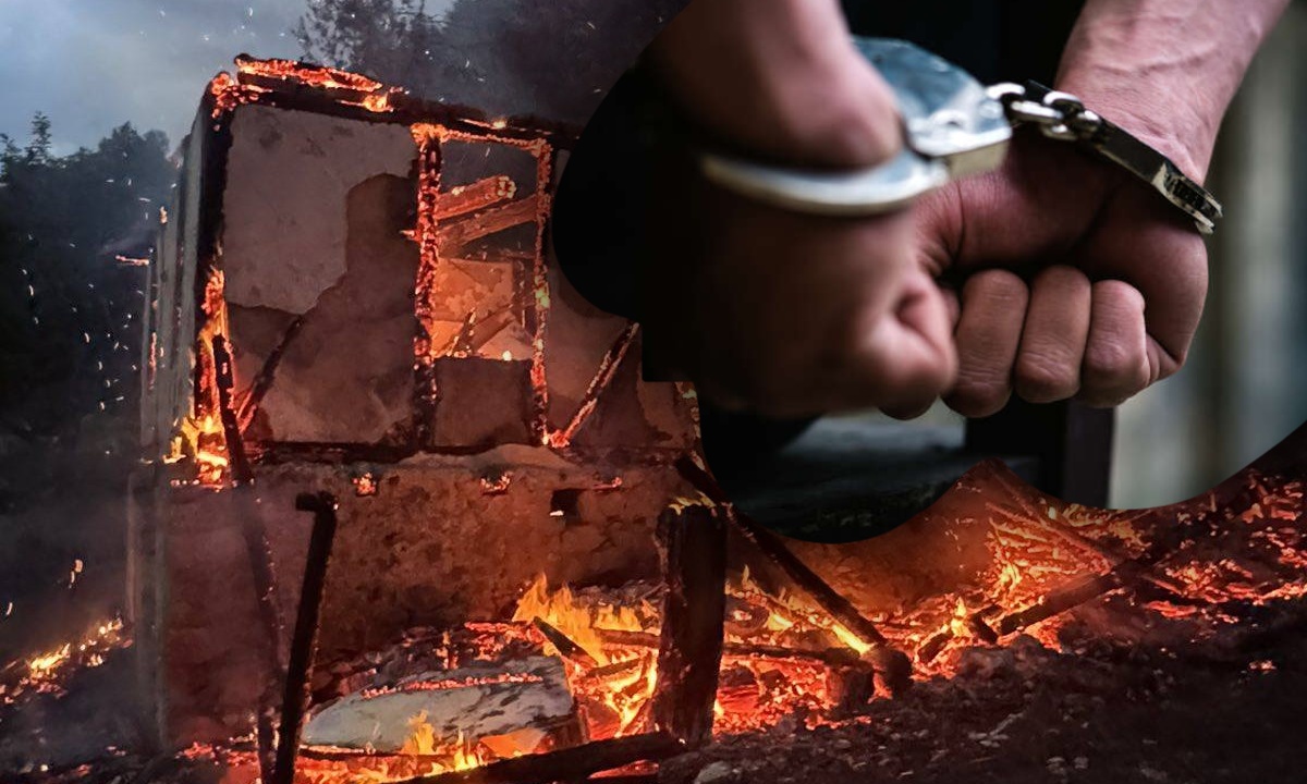 Policija ga uhapsila: Zapalio porodičnu kuću kod Banjaluke