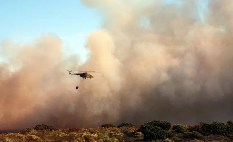 Hitno evakuisani hotel i kamp: Vatrogasci se bore sa velikim požarom u komšiluku FOTO