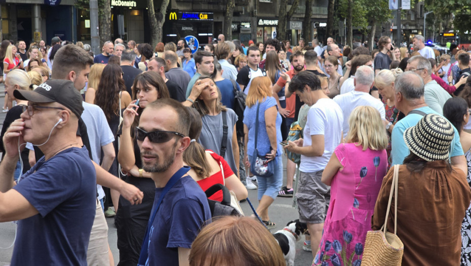 Blokade ulica u više gradova u Srbiji
