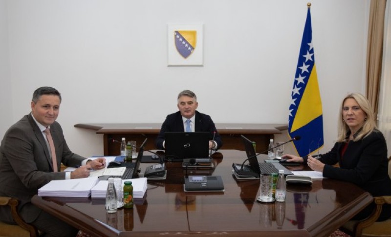Rotacija sa Željkom Cvijanović: Komšić od sutra predsjedavajući Predsjedništva BiH