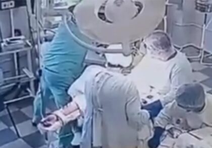 Razoran zemljotres ih zatekao u operacionoj sali: Snimljena reakcija ruskih ljekara dok se sve trese VIDEO