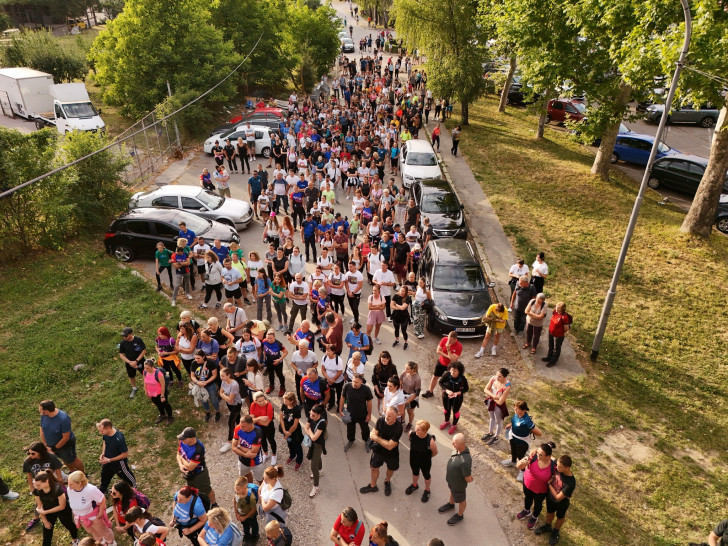 Banjalučani šetnjom podržali Srđana: Poznato koliko je novca prikupljeno