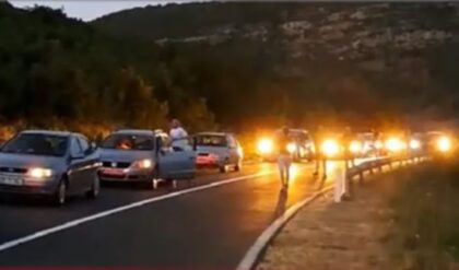 Saobraćaj na ulazu u Trebinje otežan: Vatra prišla magistralnom putu VIDEO