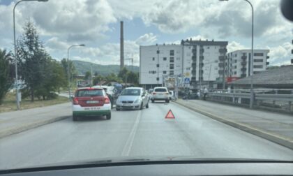 Saobraćaj usporen: Sudar kod mosta u banjalučkom naselju Ada