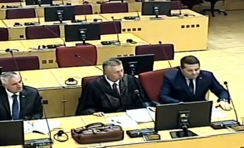Premijer imao poseban zahtjev: Pogledajte kako je izgledalo suđenje Stevandiću i Viškoviću VIDEO