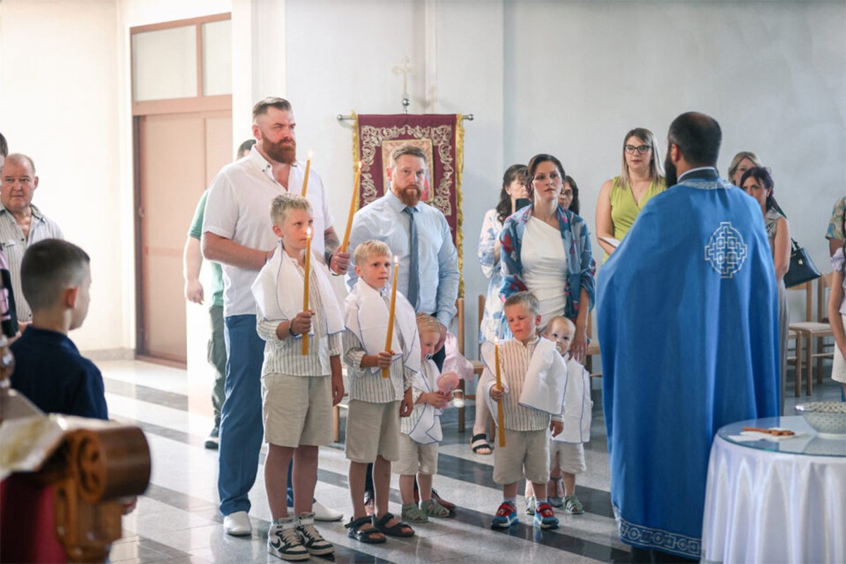 Porijeklom iz Rusije: Petorica braće krštena u Republici Srpskoj