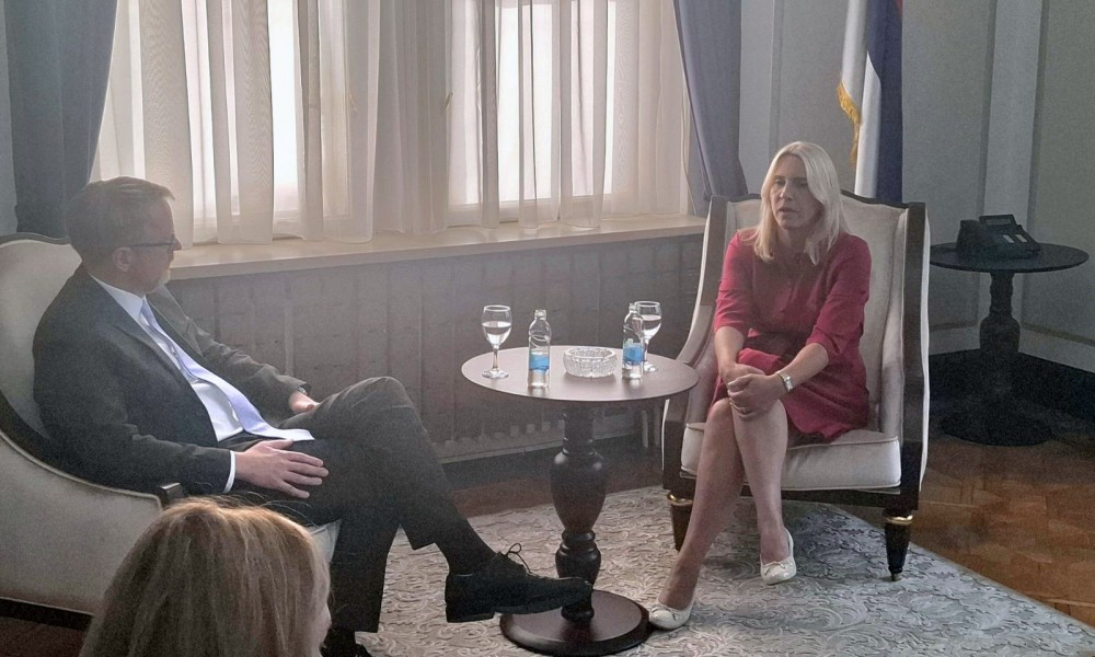 Cvijanovićeva sa otpravnikom poslova Ambasade SAD: Odluke da donose domaće institucije