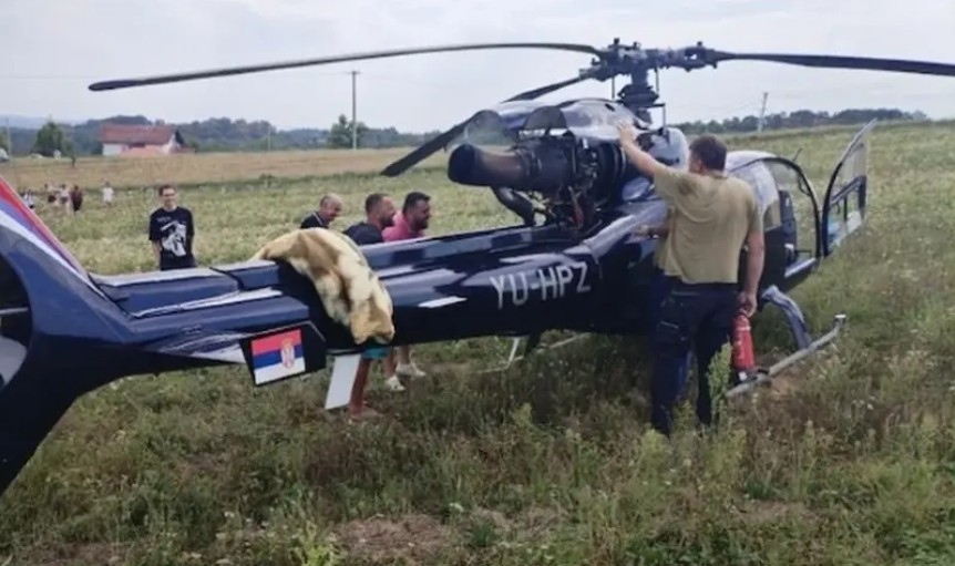 Drama na nebu iznad Prnjavora: Helikopter iz Srbije prinudno sletio