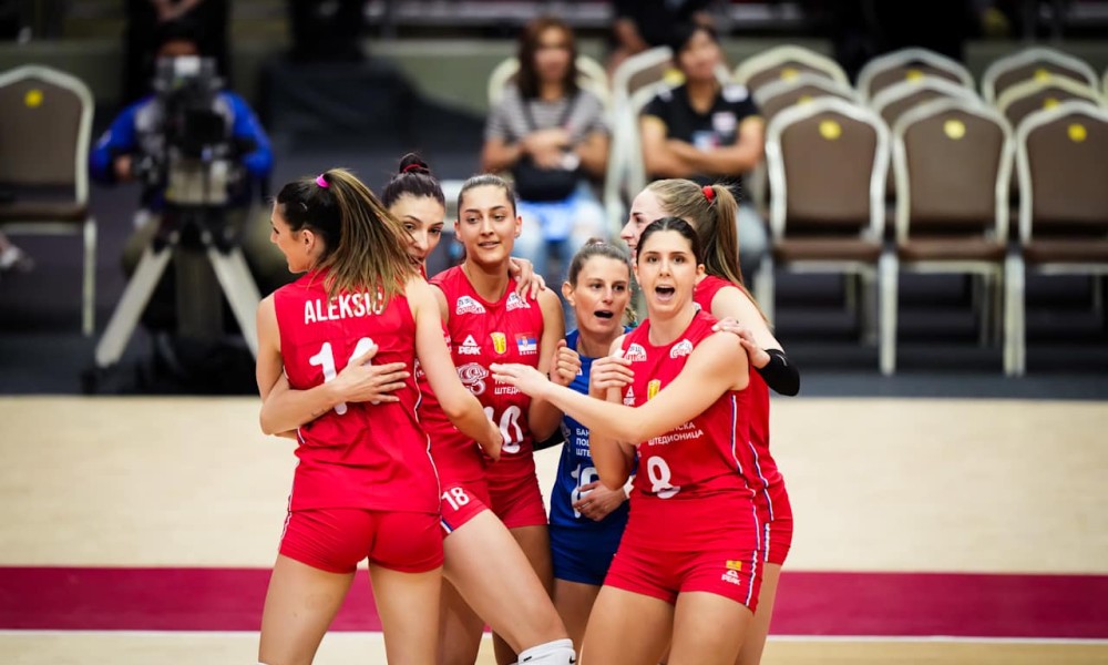 Počela odbrana svjetske titule: Srbija deklasirala Ukrajinu