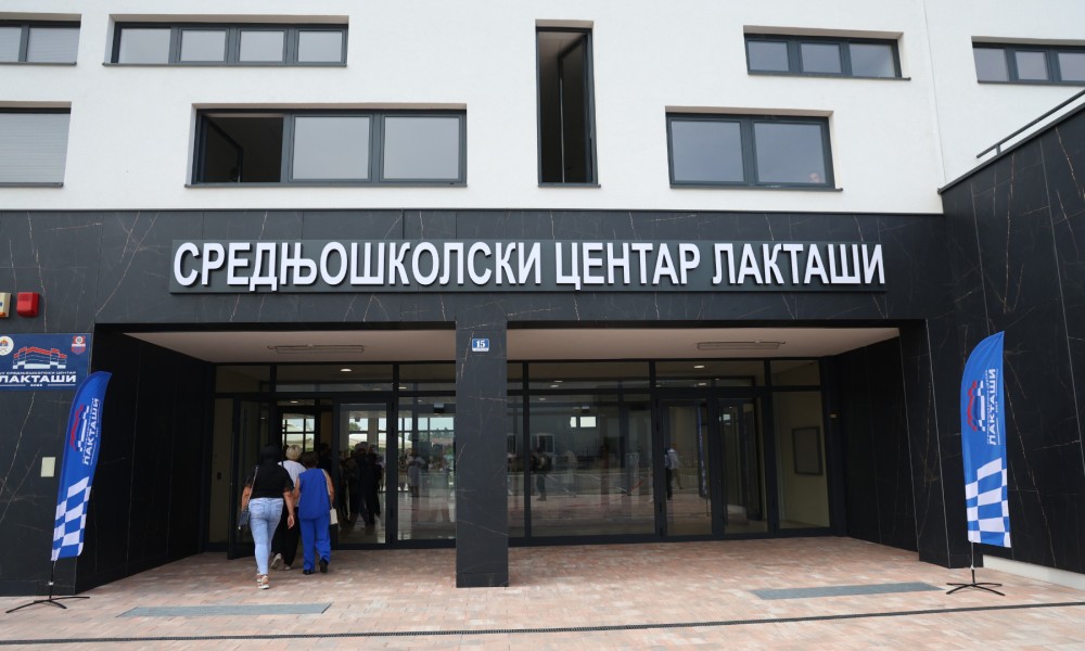 Uloženo više od 10 miliona KM: U Laktašima svečano otvoren Srednjoškolski centar