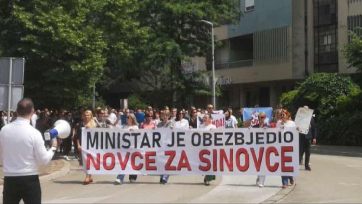 Vlada traži zabranu: Medicinari u Hercegovini stupili u štrajk