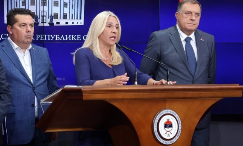 Cvijanovićeva poslala poruku iz Banjaluke: BiH ide u pogrešnom smjeru, u opasnu sferu